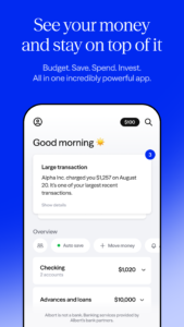 Albert: Budgeting and Banking 10.0.50