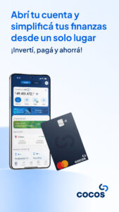 Cocos: Invertí, ahorrá y pagá. 3.19.0