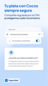 Cocos: Invertí, ahorrá y pagá. 3.19.0