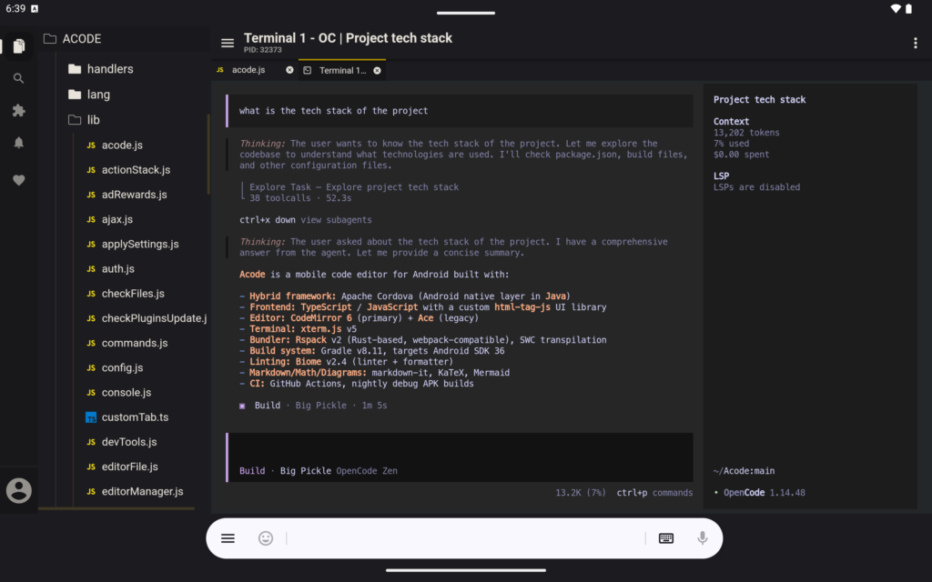 Download Acode - powerful code editor (github version) APKs for Android ...