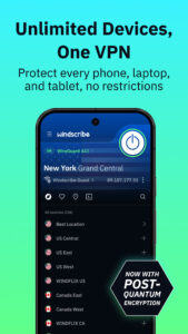Windscribe: Fast & Secure VPN 4.0.2192 beta