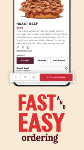 Arby's Fast Food Sandwiches 8.5.8
