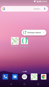 Developer Options 5.0.0