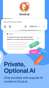 DuckDuckGo, Duck.ai, & VPN 5.60.0 DuckDuckGo, Duck.ai, & VPN 5.60.0