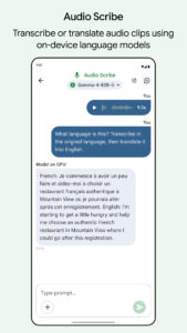 Google AI Edge Gallery 1.0.11 (Early Access) Google AI Edge Gallery 1.0.11 (Early Access)