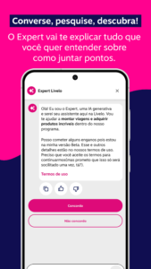 Livelo: juntar e trocar pontos 8.49.1