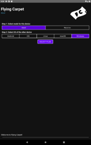 FlyingCarpet (github version) 9.0.8