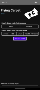 FlyingCarpet (github version) 9.0.8