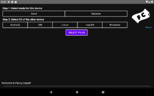 FlyingCarpet (github version) 9.0.8