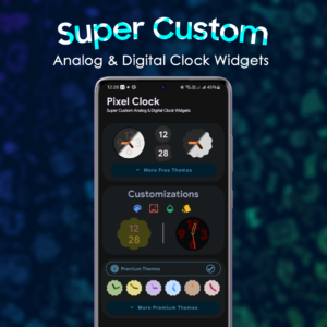 Pixel Clock Widgets & Themes 26.7.2