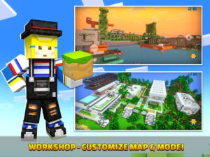 Cops N Robbers:Pixel Craft Gun 17.10.1