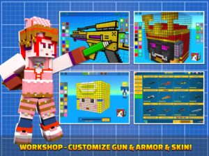Cops N Robbers:Pixel Craft Gun 17.10.1