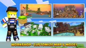 Cops N Robbers:Pixel Craft Gun 17.10.1