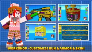 Cops N Robbers:Pixel Craft Gun 17.10.1