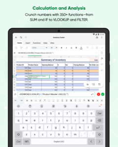 Zoho Sheet: Spreadsheet App 2026.04.29