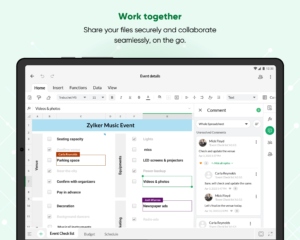Zoho Sheet: Spreadsheet App 2026.04.29