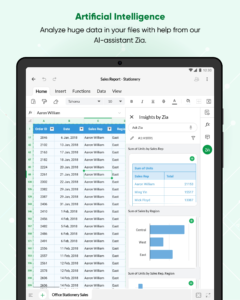 Zoho Sheet: Spreadsheet App 2026.04.29
