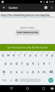 Gusher - Screen Broadcaster 1.0.7 Gusher - Screen Broadcaster 1.0.7