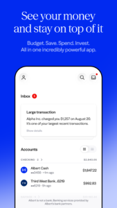 Albert: Budgeting and Banking 10.0.56 Albert: Budgeting and Banking 10.0.56