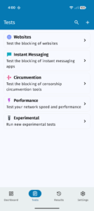 OONI Probe 2.9.1 OONI Probe 2.9.1