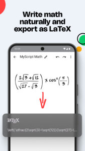 MyScript Math: Solve & Plot 1.8.7 MyScript Math: Solve & Plot 1.8.7