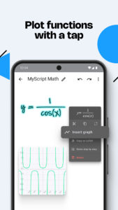 MyScript Math: Solve & Plot 1.8.7 MyScript Math: Solve & Plot 1.8.7