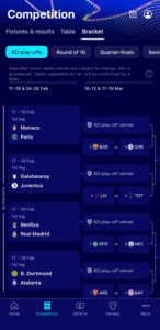 UEFA Champions League Official 17.0.1
