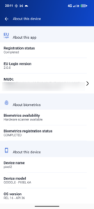 EU Login 2.1.0 EU Login 2.1.0