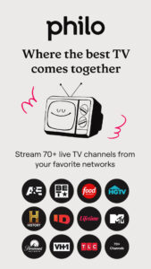 Philo: Shows, Movies, Live TV. 1.2.19-google Philo: Shows, Movies, Live TV. 1.2.19-google