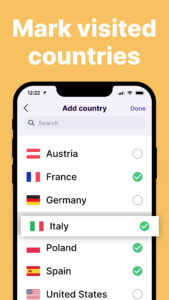 been: track visited countries 2.8.7