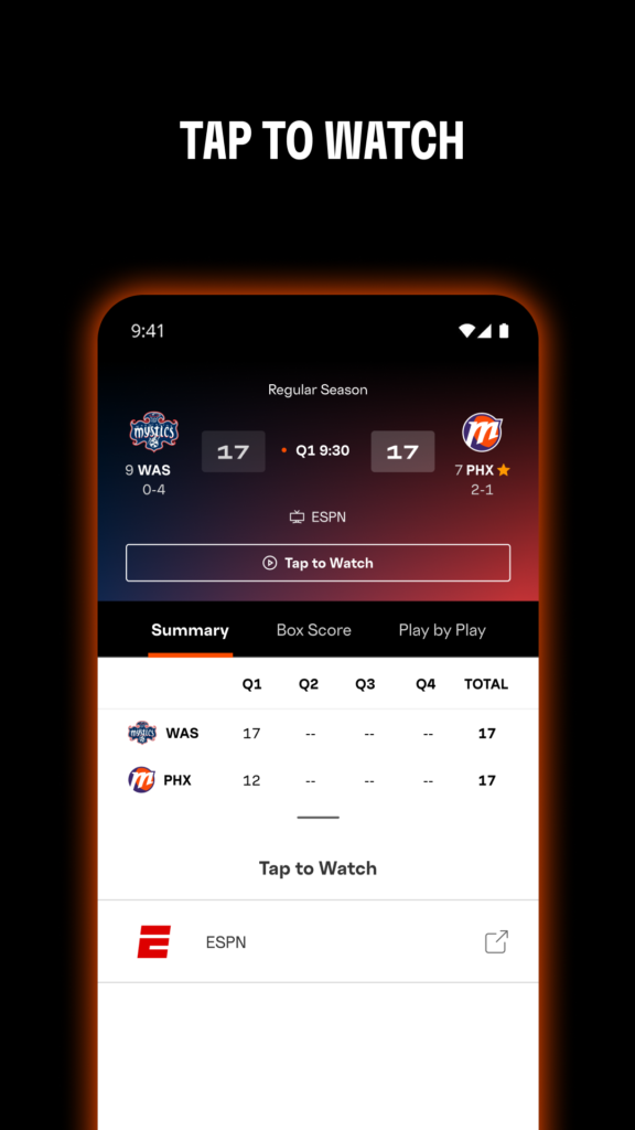 Download WNBA - Live Games & Scores APKs for Android - APKMirror
