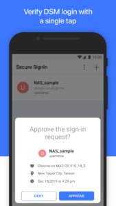 Synology Secure SignIn 1.3.1