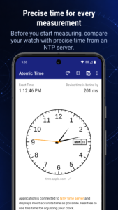Atomic Clock & Watch Accuracy Tool (with NTP Time) 3.1.4