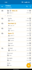 FairEmail, privacy aware email (f-droid version) 1.2262 FairEmail, privacy aware email (f-droid version) 1.2262