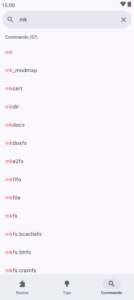 Linux Command Library (f-droid version) 4.9.0