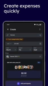 Split bills: SplitMyExpenses 1.2.1 Split bills: SplitMyExpenses 1.2.1