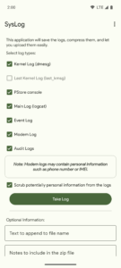 SysLog 2.6.0 (Android 6.0+) SysLog 2.6.0 (Android 6.0+)