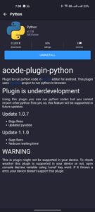 Acode editor - Android code editor (f-droid version) 1.12.0 Acode editor - Android code editor (f-droid version) 1.12.0
