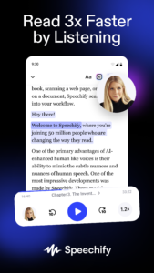Speechify – Text to Speech 5.50.7419 Speechify – Text to Speech 5.50.7419
