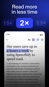 Speechify – Text to Speech 5.50.7419 Speechify – Text to Speech 5.50.7419
