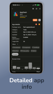 AppDash: App manager & backup 3.02 (Early Access) (arm64-v8a) (480-640dpi) (Android 10+) AppDash: App manager & backup 3.02 (Early Access) (arm64-v8a) (480-640dpi) (Android 10+)