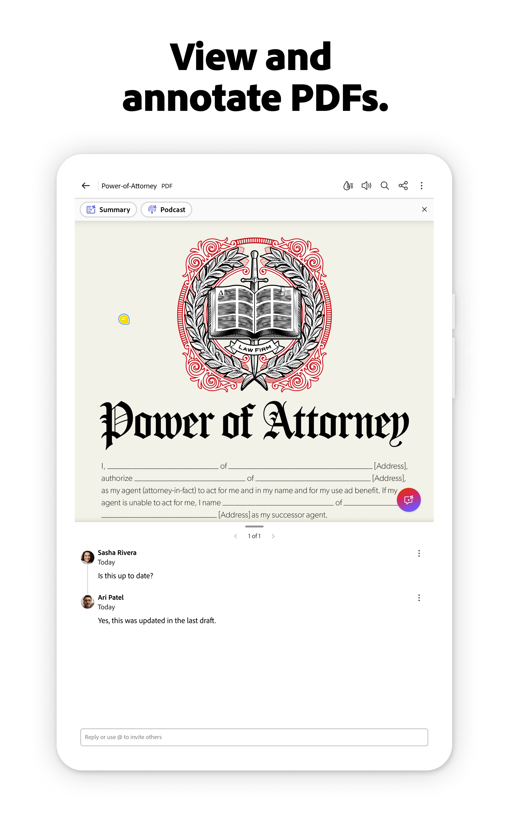 Adobe Acrobat Reader: Edit PDF 23.12.0.30827 (nodpi) (Android 7.0+) APK ...