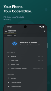 Acode - powerful code editor (github version) 1.11.8-nightly.0f00ed9 beta