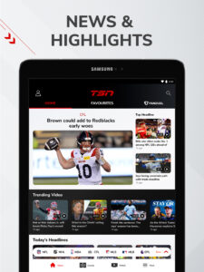 TSN: NFL, NHL, NBA, CFL & more 5.3.10 TSN: NFL, NHL, NBA, CFL & more 5.3.10