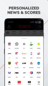 TSN: NFL, NHL, NBA, CFL & more 5.3.10 TSN: NFL, NHL, NBA, CFL & more 5.3.10