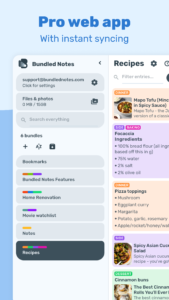 Bundled Notes - List, Organize 2.0 [0024]