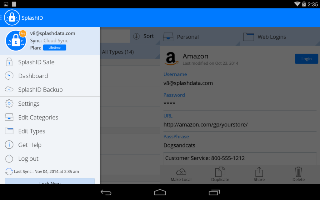 Splashid SplashID Safe Password Manager 8.4.1 APK Download by SplashData, Inc ...