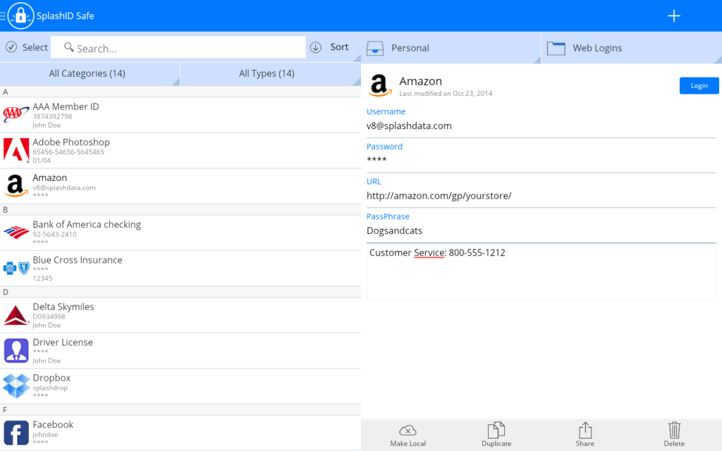 Splashid SplashID Safe Password Manager 8.4.1 APK Download by SplashData, Inc ...