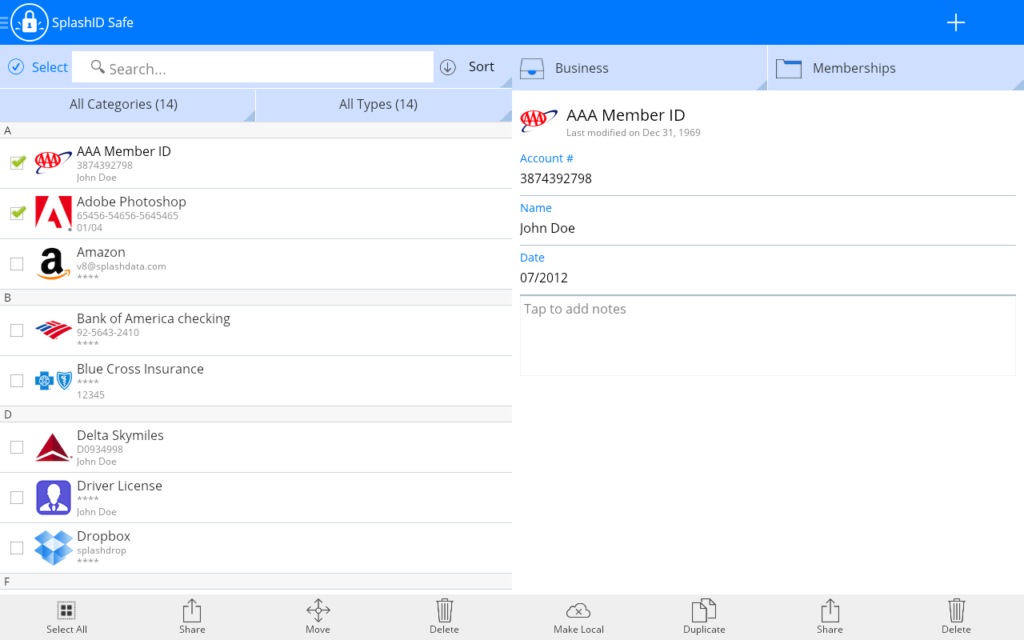 Splashid SplashID Safe Password Manager 8.4.1 APK Download by SplashData, Inc ...