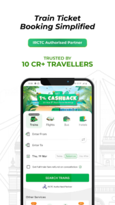 ConfirmTkt: Train Booking App 9.7.1 ConfirmTkt: Train Booking App 9.7.1